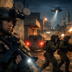 Israeli special forces night operations in West Bank city
