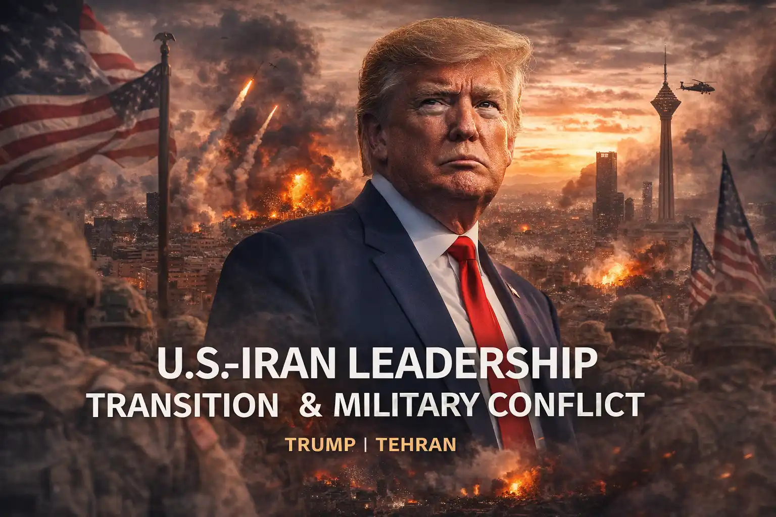 US Iran leadership transition military conflict Trump Tehran